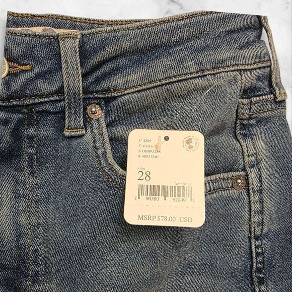 Free People Blue Jeans Size 28 NWT - Picture 4 of 8